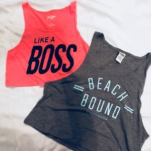 Workout crop tops ✔️SOLD ON MECARI